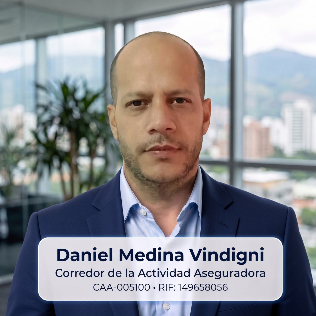 Daniel Medina Vindigni, Corredor de la Actividad Aseguradora
